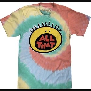 NEW Tie-Dye 'All That' Graphic Tee - Multicolor 3XL